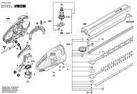 Bosch 3 600 H47 B01 Easyhedgecut 50 Hedge Trimmer 230 V / Eu Spare Parts